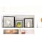 Barnwoodusa Rustic Farming Reclaimed Floating Square Box Shelves, Set of 3 (Black) 672713214823 - alternate 1